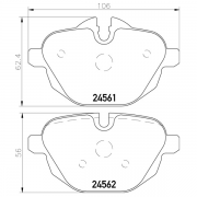 2456101 Pastilla de Freno Posterior