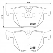2355081 Pastilla de Freno Epad Delantera