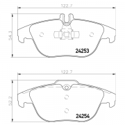 2425301 Pastilla de Freno Epad Delantera