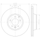 92151403 Disco de Freno PRO Ventilado Posterior