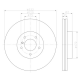 92107303 Disco de Freno PRO Ventilado Delantero