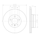 92122505 Disco de Freno PRO Ventilado Delantero