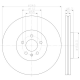 92143903 Disco de Freno PRO Ventilado Delantero