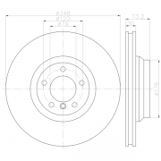 92155303 Disco de Freno PRO Ventilado Delantero