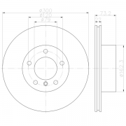 92238503 Disco de Freno&nbsp;PRO Ventilado Delantero