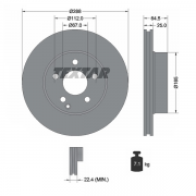92159603 Disco de Freno  Delantero Ventilado