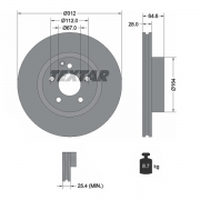 92115305 Disco de Freno  Delantero Ventilado