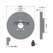 92160005 Disco de Freno PRO Ventilado Delantero