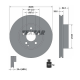 92163205 Disco de Freno PRO Ventilado Delantero