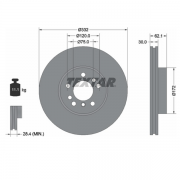 92107205 Disco de Freno&nbsp;PRO Ventilado Delantero
