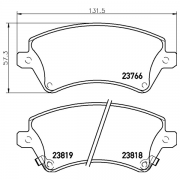 2376601 Pastilla de Freno Delantera