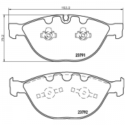 2379101 Pastilla de Freno Delantera