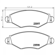 2359703 Pastilla de Freno Delantera
