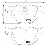 2355001 Pastilla de Freno Posterior